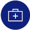 Medicine storage icon